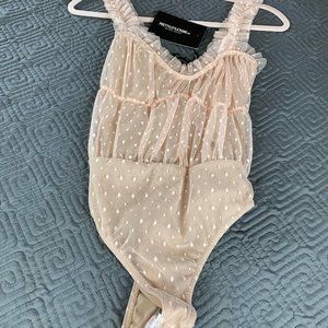 Lace Body Suit Small